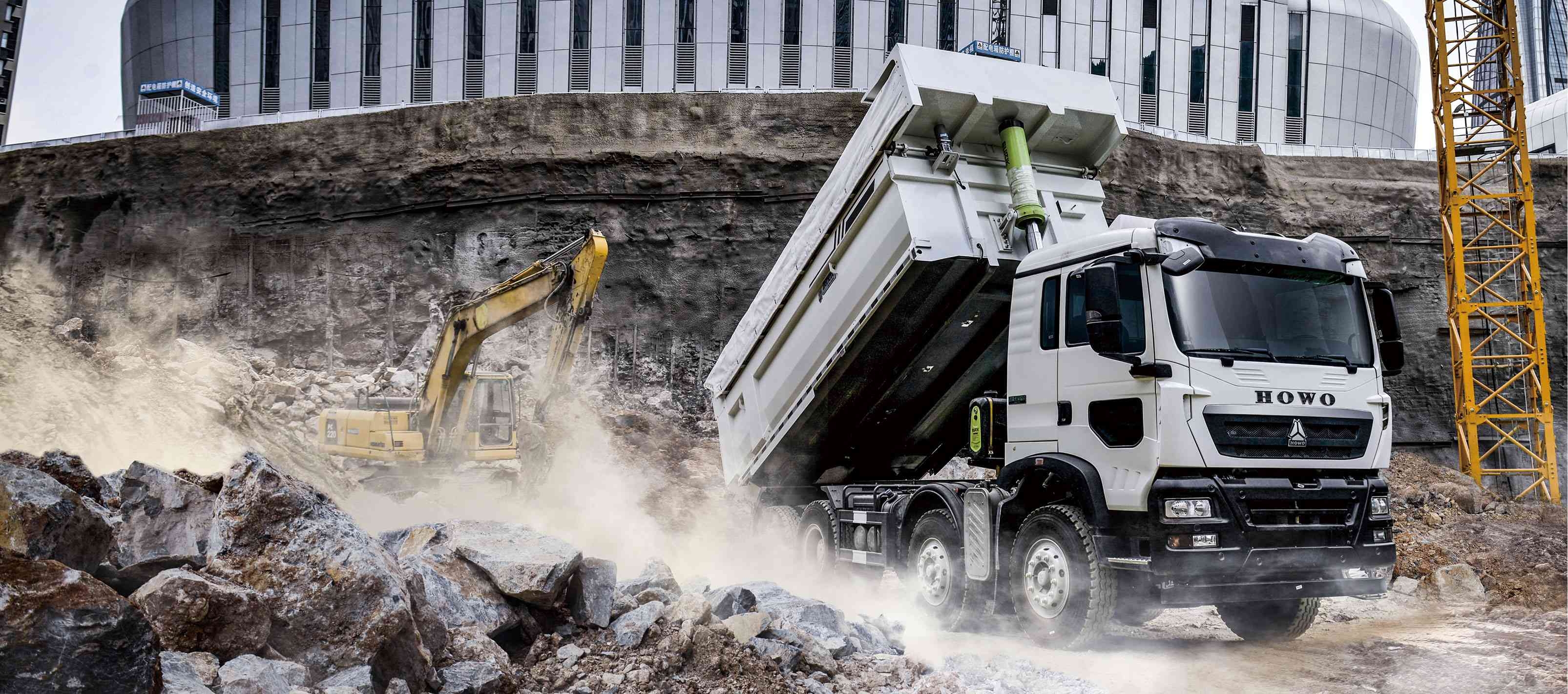 HOWO-TX 8x4 tipper
